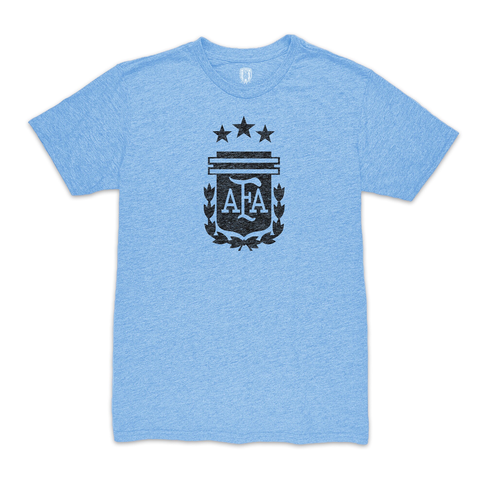 alejandro garnacho argentina national team 1863fc player vintage tri-blend t-shirt – light blue Collection | Australia Football Jerseys And World Cup Kits