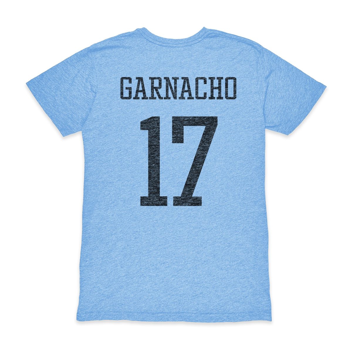 alejandro garnacho argentina national team 1863fc player vintage tri-blend t-shirt – light blue Collection | Australia Football Jerseys And World Cup Kits