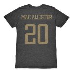alexis mac allister argentina national team 1863fc player retro tri-blend t-shirt – heather black Collection | Australia Football Jerseys And World Cup Kits