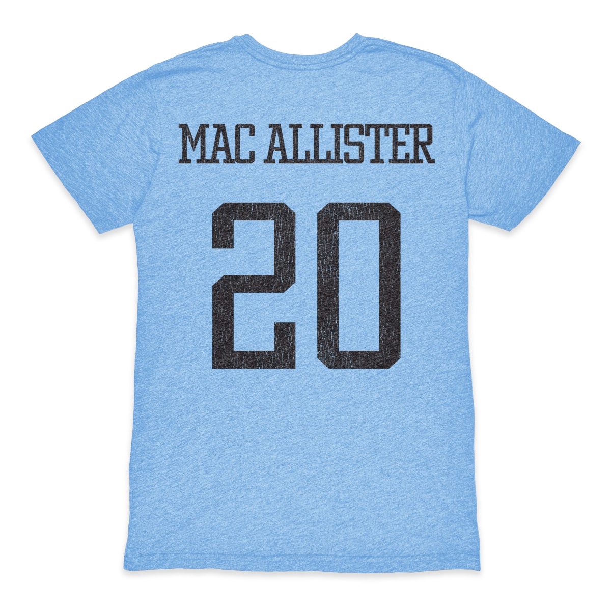 alexis mac allister argentina national team 1863fc player retro tri-blend t-shirt – light blue Collection | Australia Football Jerseys And World Cup Kits