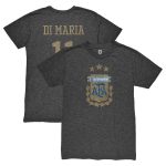 angel di maria argentina national team 1863fc retro player tri-blend t-shirt – black Collection | Australia Football Jerseys And World Cup Kits