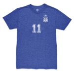 angel di maria argentina national team 1863fc retro player tri-blend t-shirt – blue Collection | Australia Football Jerseys And World Cup Kits