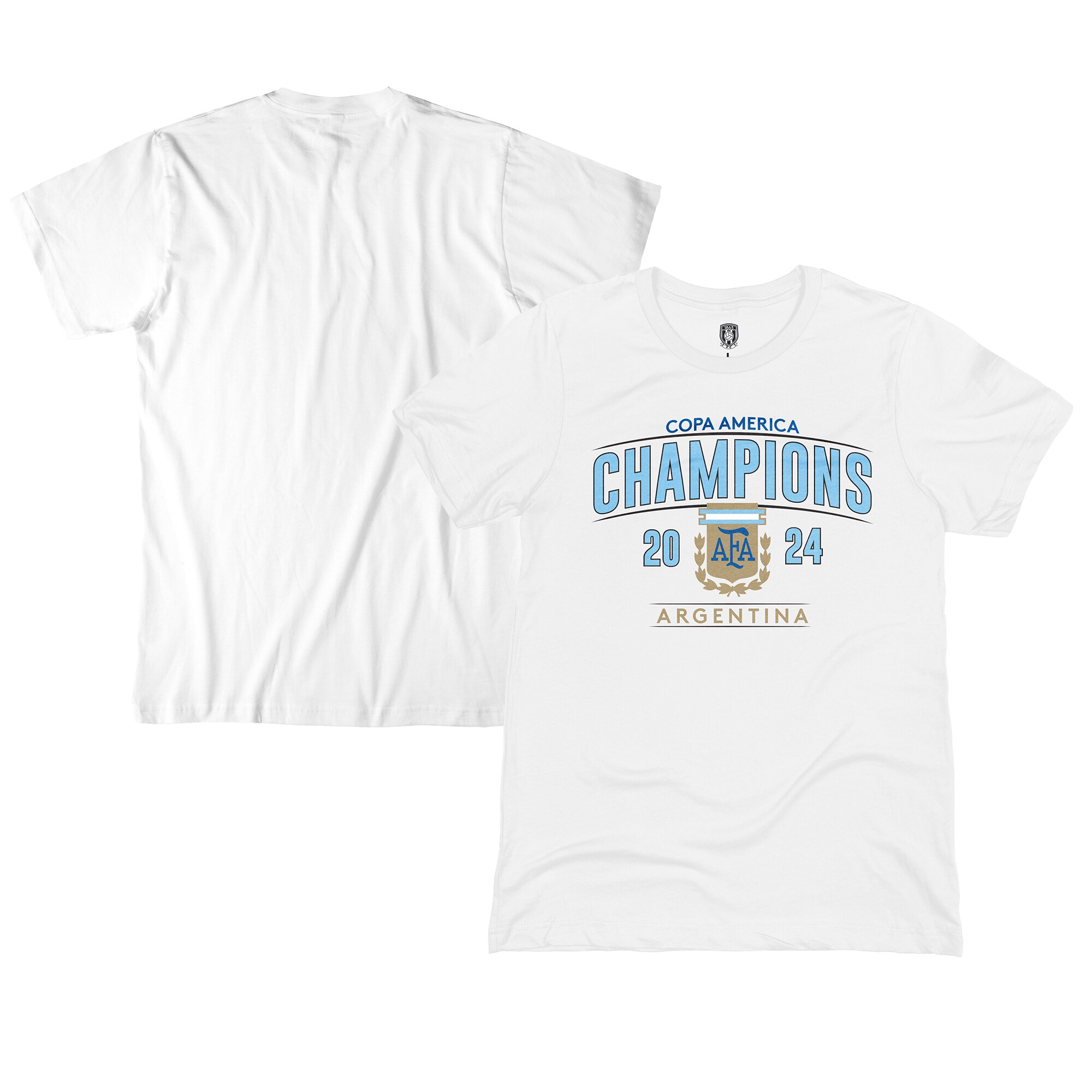 argentina national team 1863fc 2024 copa america champions t-shirt – white Collection | Australia Football Jerseys And World Cup Kits