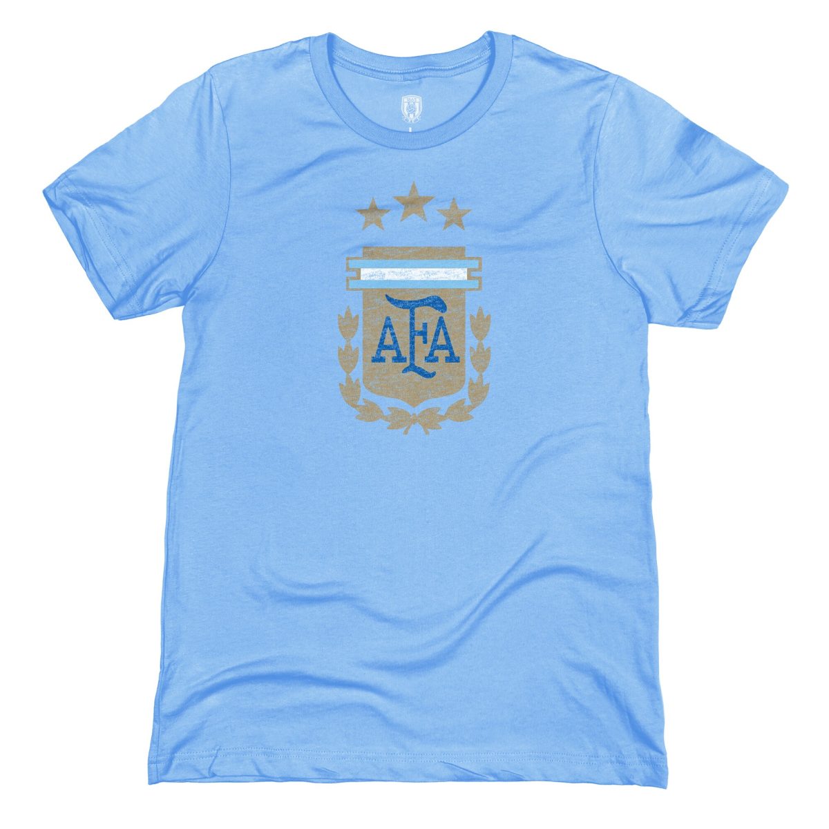 argentina national team 1863fc badge t-shirt – light blue Collection | Australia Football Jerseys And World Cup Kits