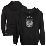 argentina national team 1863fc fleece pullover hoodie – black Collection | Australia Football Jerseys And World Cup Kits