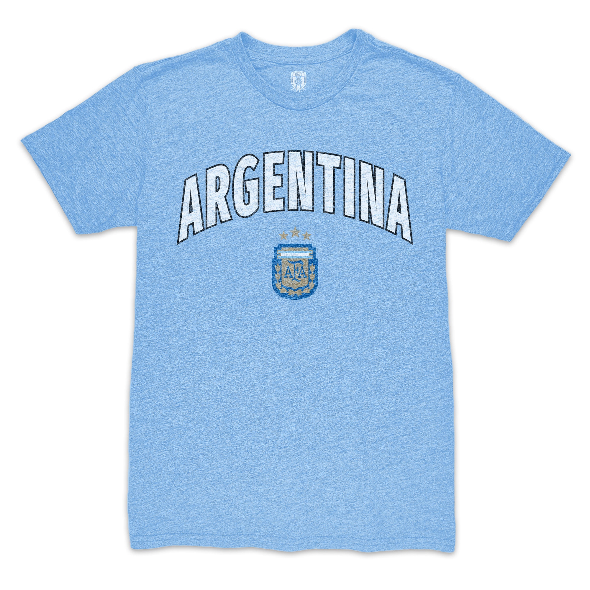 argentina national team 1863fc retro wordmark tri-blend t-shirt – light blue Collection | Australia Football Jerseys And World Cup Kits