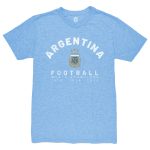 argentina national team 1863fc three-time world champions tri-blend t-shirt – light blue Collection | Australia Football Jerseys And World Cup Kits