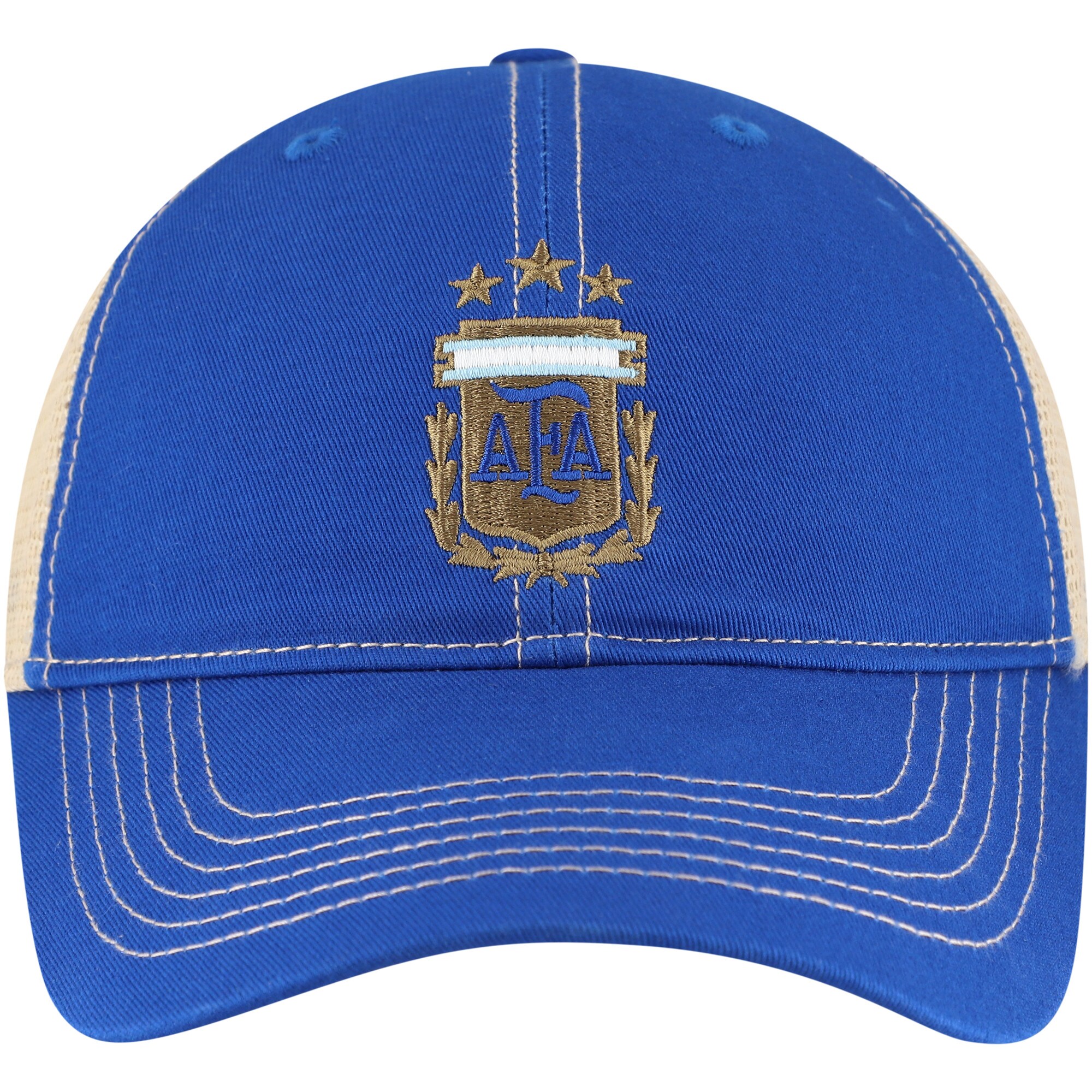 argentina national team 1863fc trucker adjustable hat – royal Collection | Australia Football Jerseys And World Cup Kits