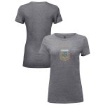 argentina national team 1863fc womens color badge tri-blend t-shirt – heather gray Collection | Australia Football Jerseys And World Cup Kits