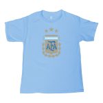 argentina national team 1863fc youth badge t-shirt – light blue Collection | Australia Football Jerseys And World Cup Kits