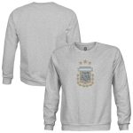 argentina national team 1863fc youth pullover crewneck sweatshirt – heather gray Collection | Australia Football Jerseys And World Cup Kits