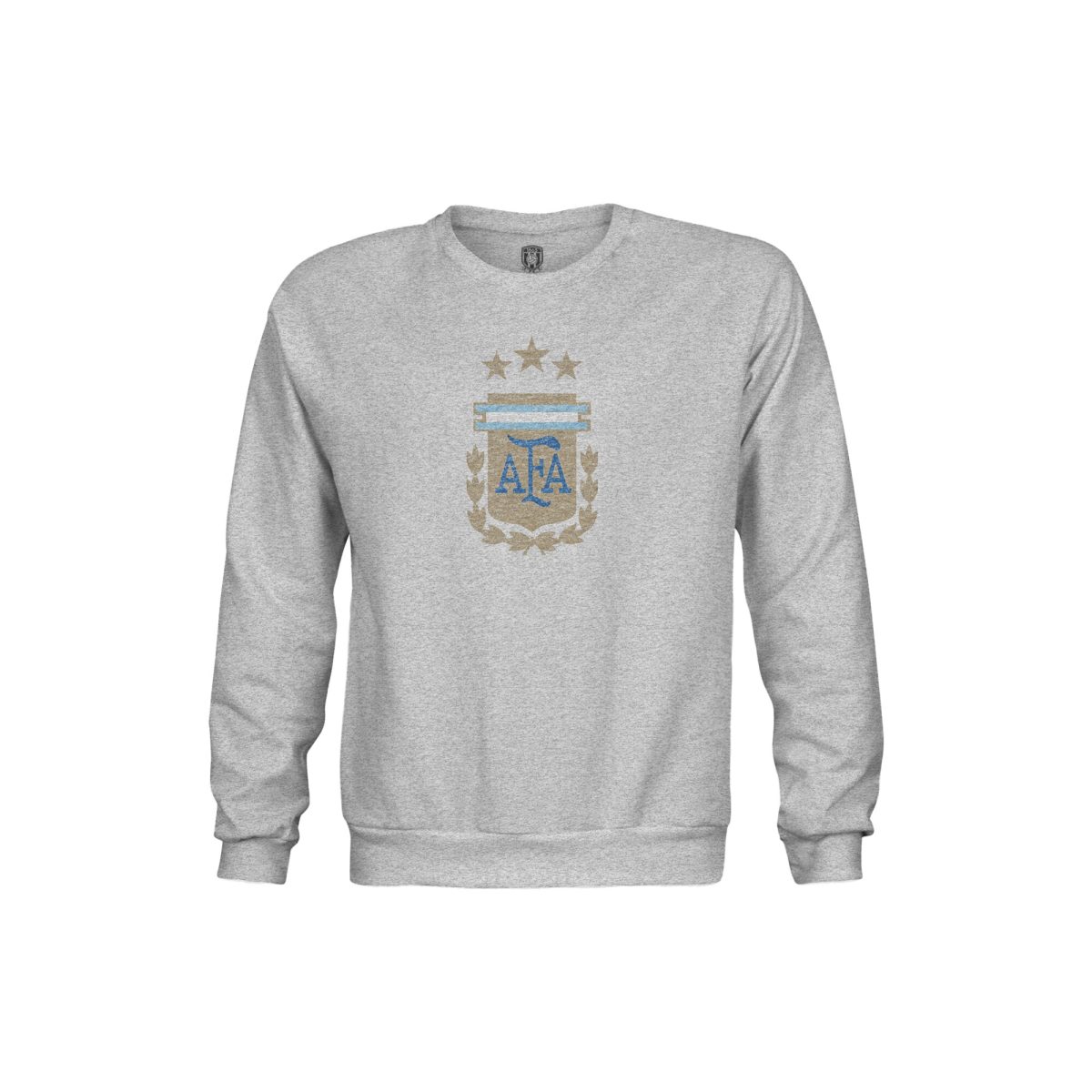 argentina national team 1863fc youth pullover crewneck sweatshirt – heather gray Collection | Australia Football Jerseys And World Cup Kits