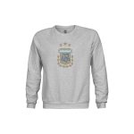 argentina national team 1863fc youth pullover crewneck sweatshirt – heather gray Collection | Australia Football Jerseys And World Cup Kits