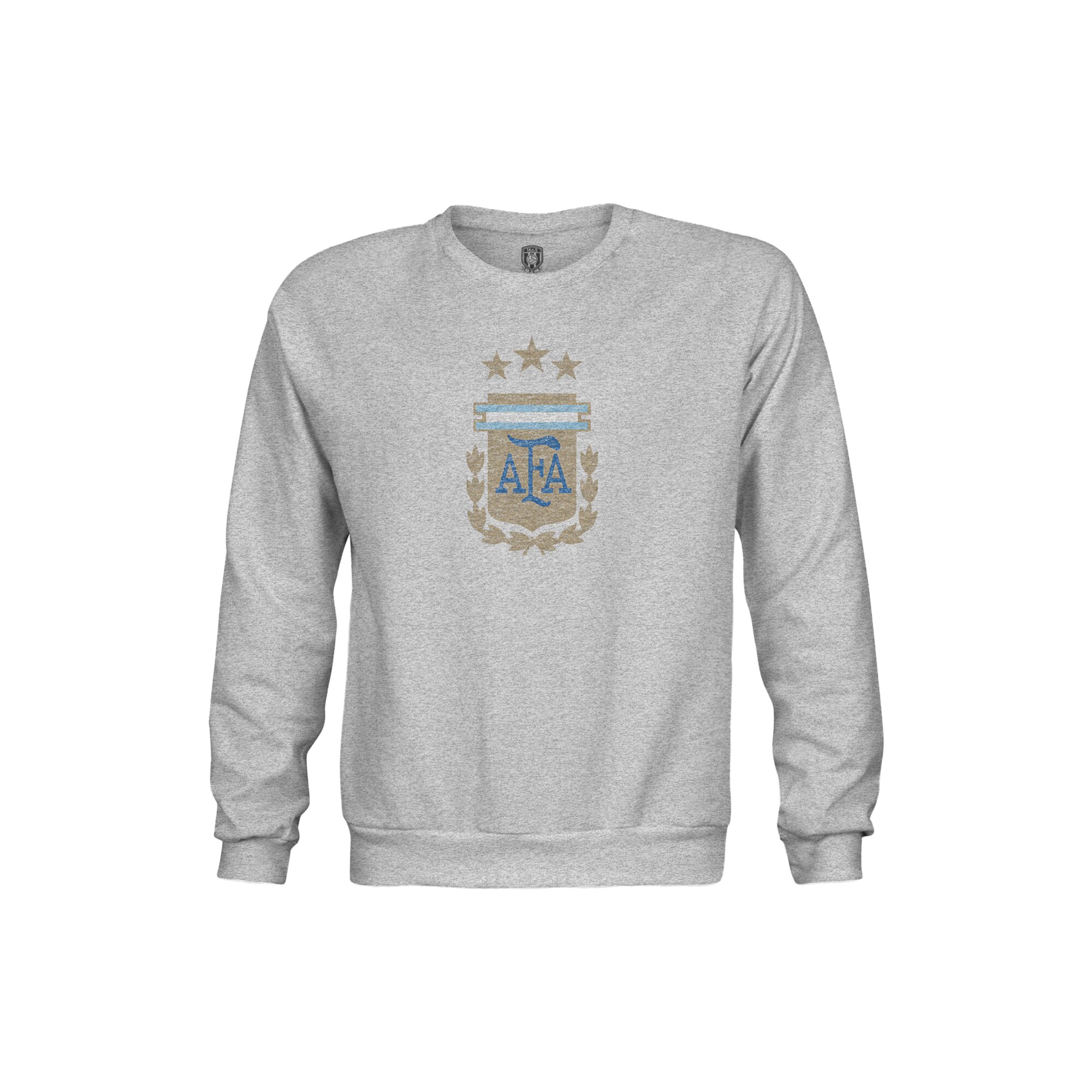 argentina national team 1863fc youth pullover crewneck sweatshirt – heather gray Collection | Australia Football Jerseys And World Cup Kits