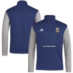 argentina national team adidas crest long sleeve half-zip top – navy Collection | Australia Football Jerseys And World Cup Kits