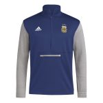 argentina national team adidas crest long sleeve half-zip top – navy Collection | Australia Football Jerseys And World Cup Kits