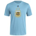 argentina national team adidas vertical back t-shirt – light blue Collection | Australia Football Jerseys And World Cup Kits