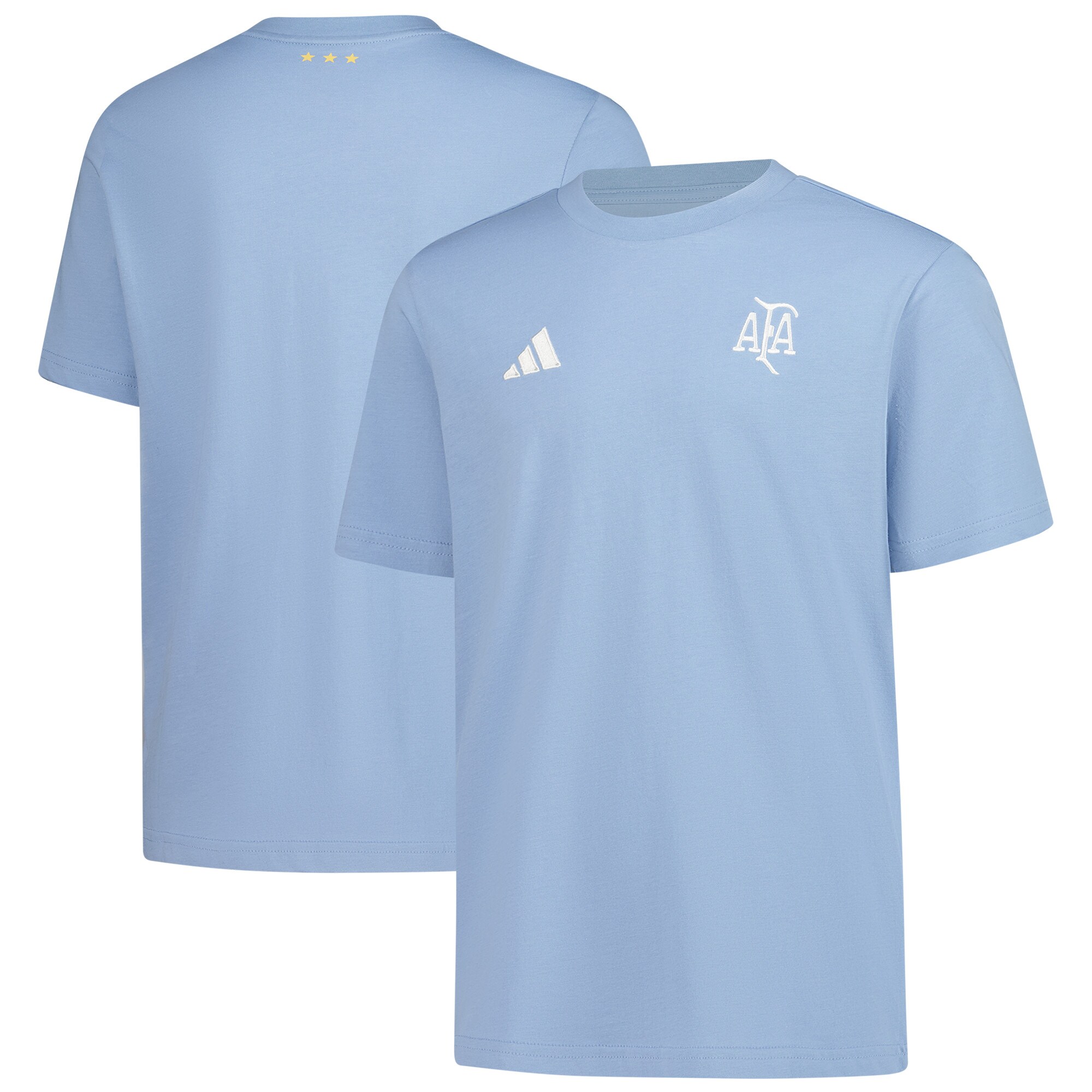 argentina national team adidas youth 50th anniversary dna t-shirt – light blue Collection | Australia Football Jerseys And World Cup Kits