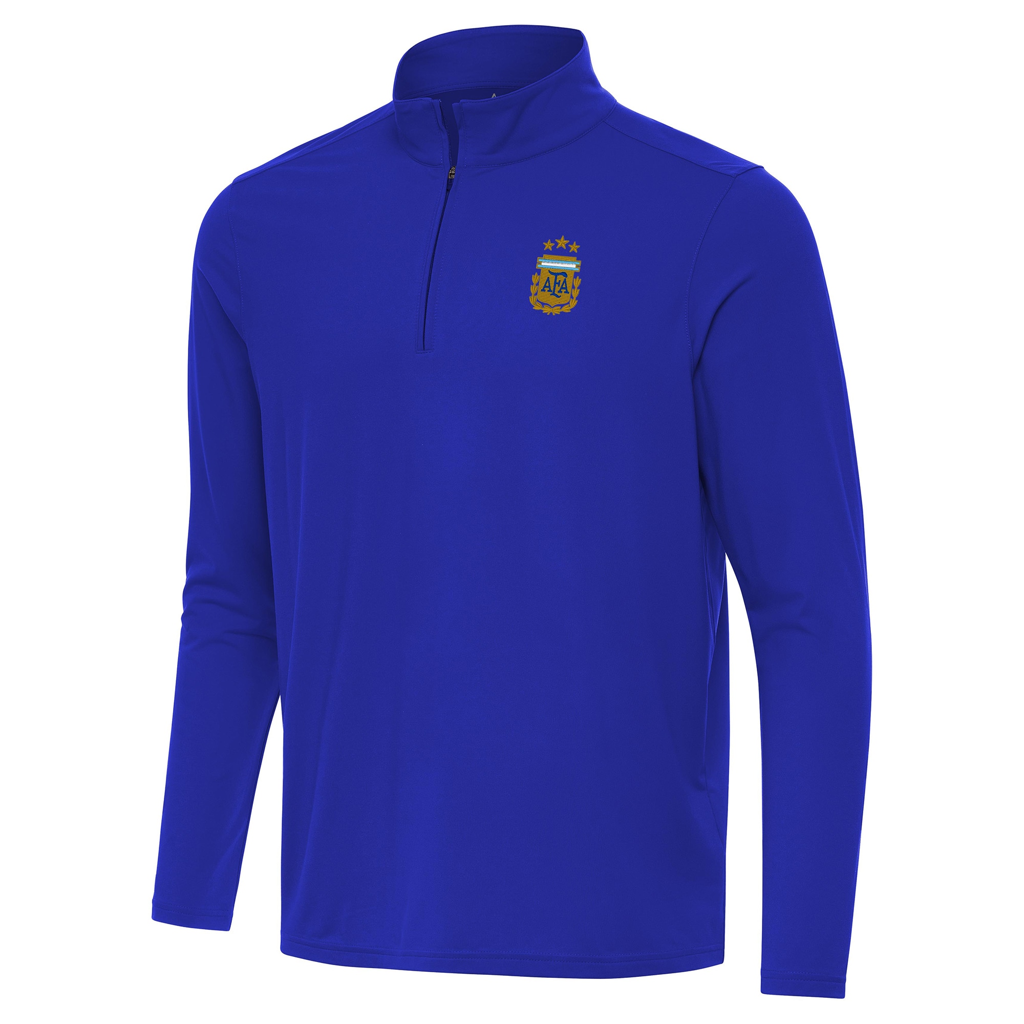 argentina national team antigua intent quarter-zip pullover top – royal Collection | Australia Football Jerseys And World Cup Kits