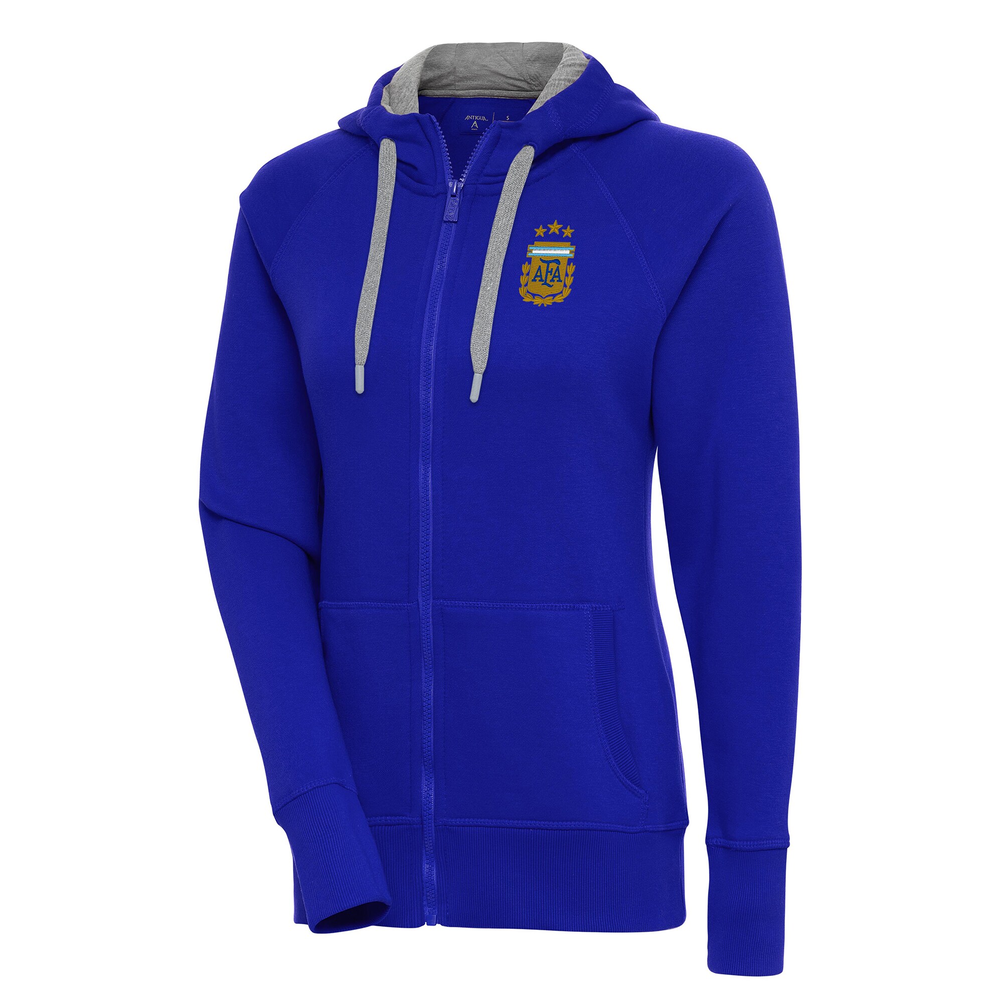 argentina national team antigua womens victory full-zip hoodie – royal Collection | Australia Football Jerseys And World Cup Kits