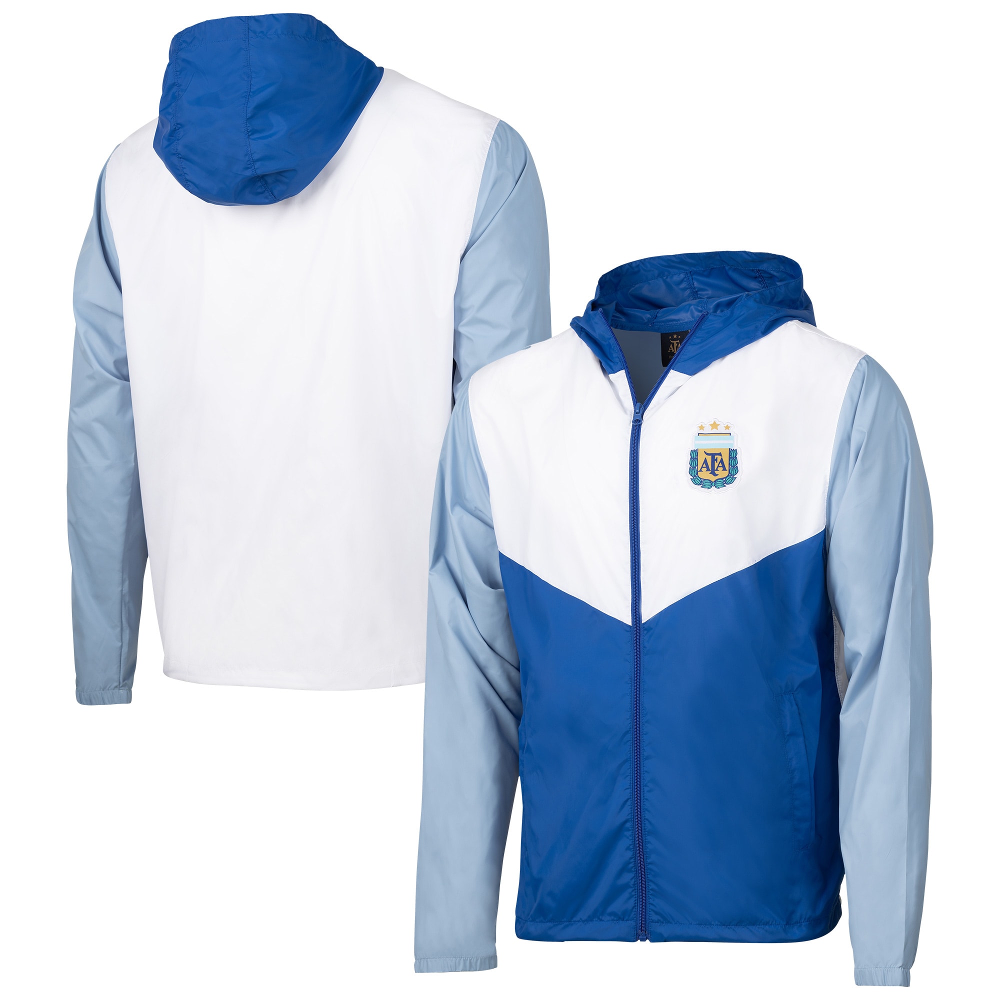 argentina national team block pro full-zip windbreaker jacket – royal Collection | Australia Football Jerseys And World Cup Kits