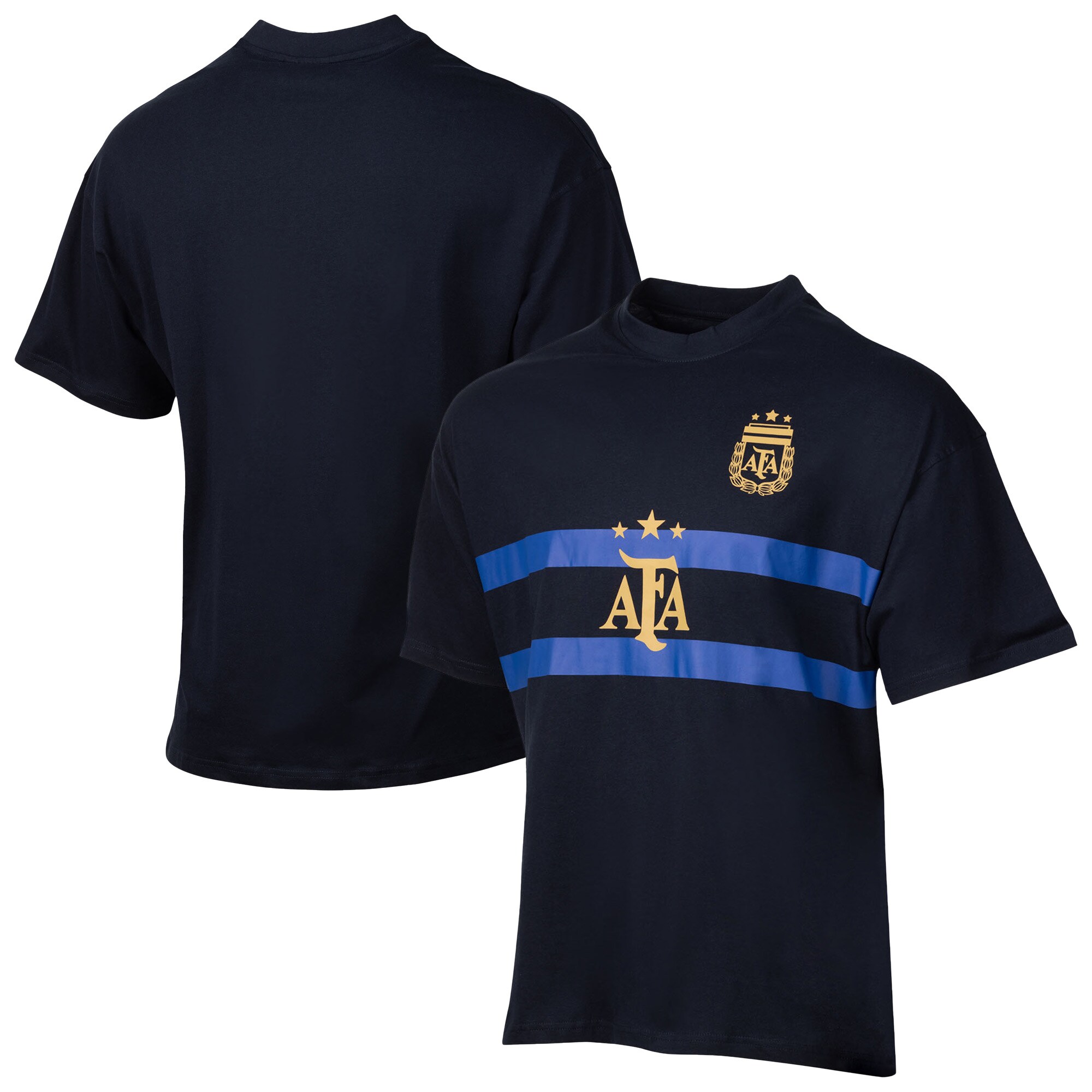argentina national team sport design sweden oversized t-shirt – navy Collection | Australia Football Jerseys And World Cup Kits