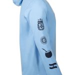 argentina national team sport design sweden relaxed hooded long sleeve t-shirt – light blue Collection | Australia Football Jerseys And World Cup Kits