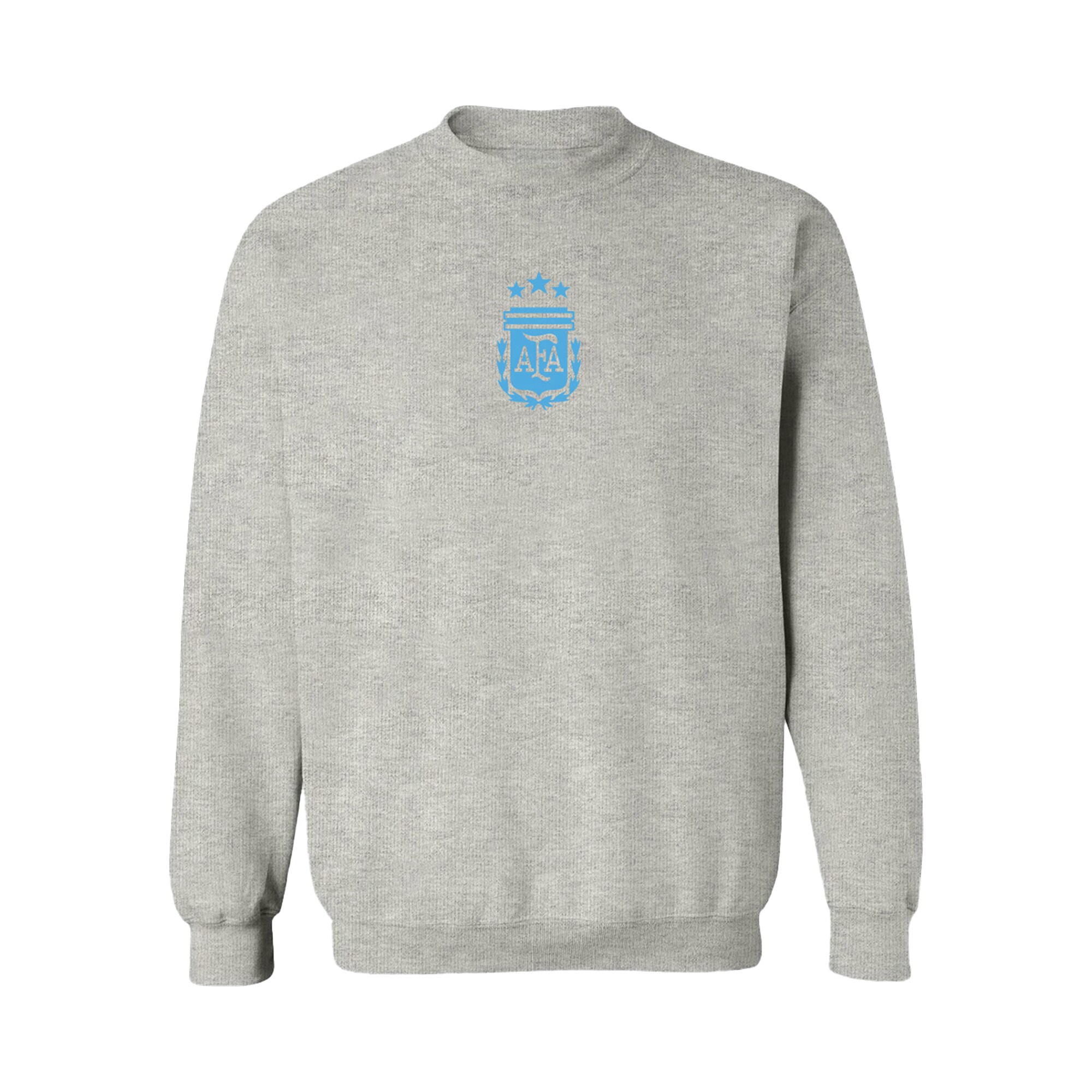 argentina national team vive la fete womens color badge pullover sweatshirt – heather gray Collection | Australia Football Jerseys And World Cup Kits