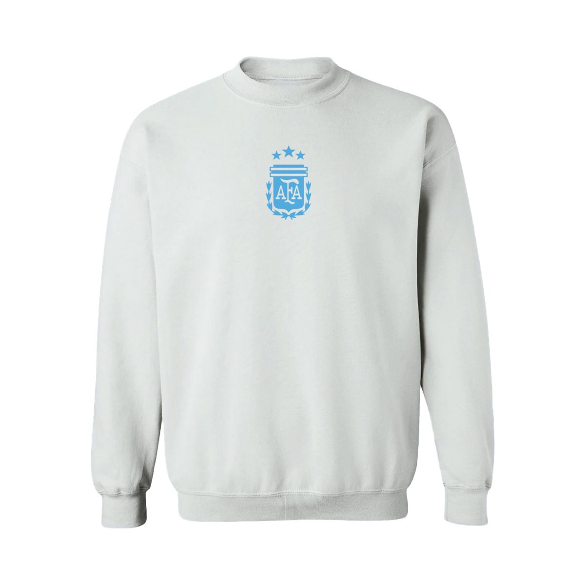 argentina national team vive la fete womens color badge pullover sweatshirt – white Collection | Australia Football Jerseys And World Cup Kits