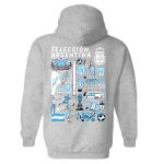 argentina national team vive la fete womens impressions artwork pullover hoodie – gray Collection | Australia Football Jerseys And World Cup Kits
