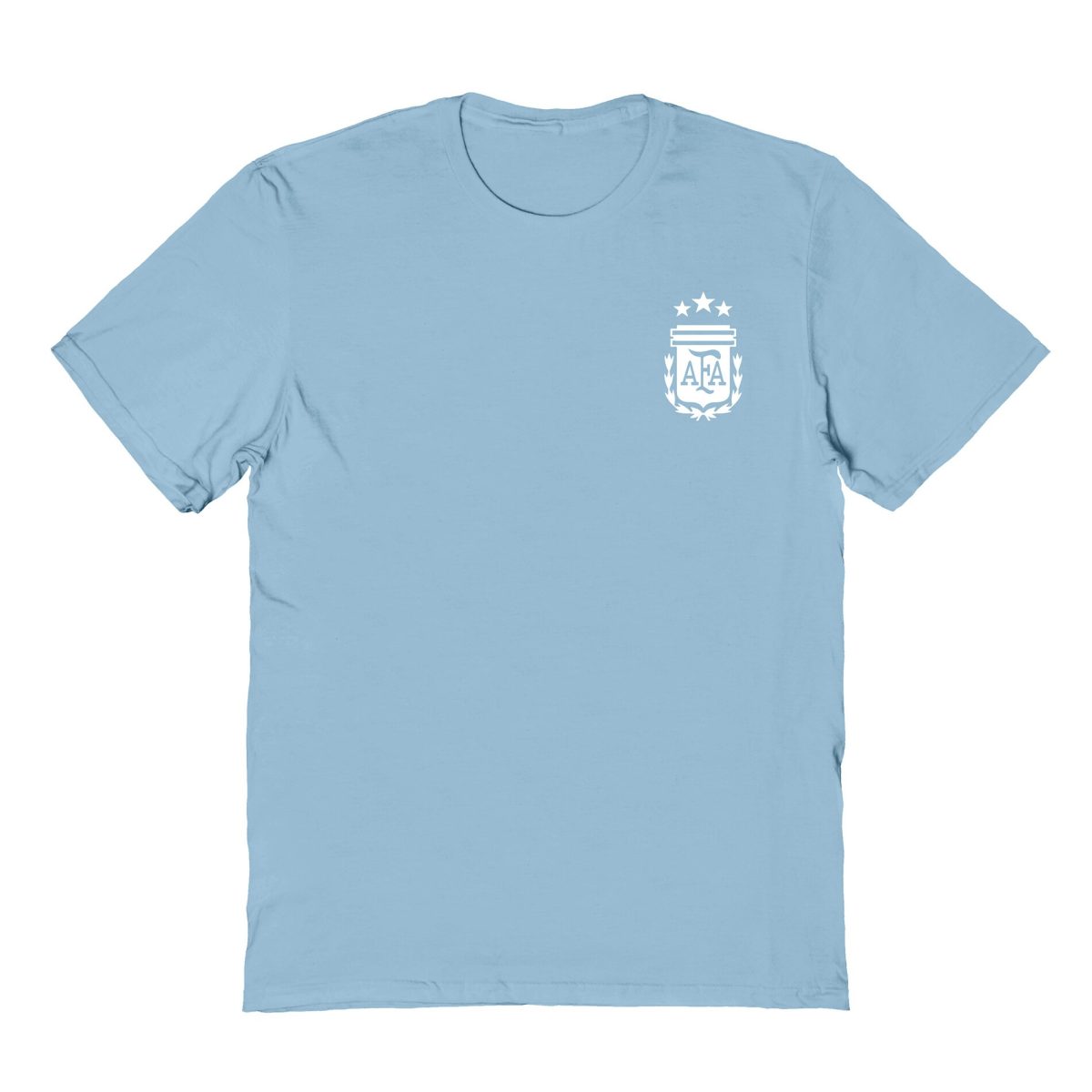 argentina national team vive la fete womens impressions artwork t-shirt – light blue Collection | Australia Football Jerseys And World Cup Kits
