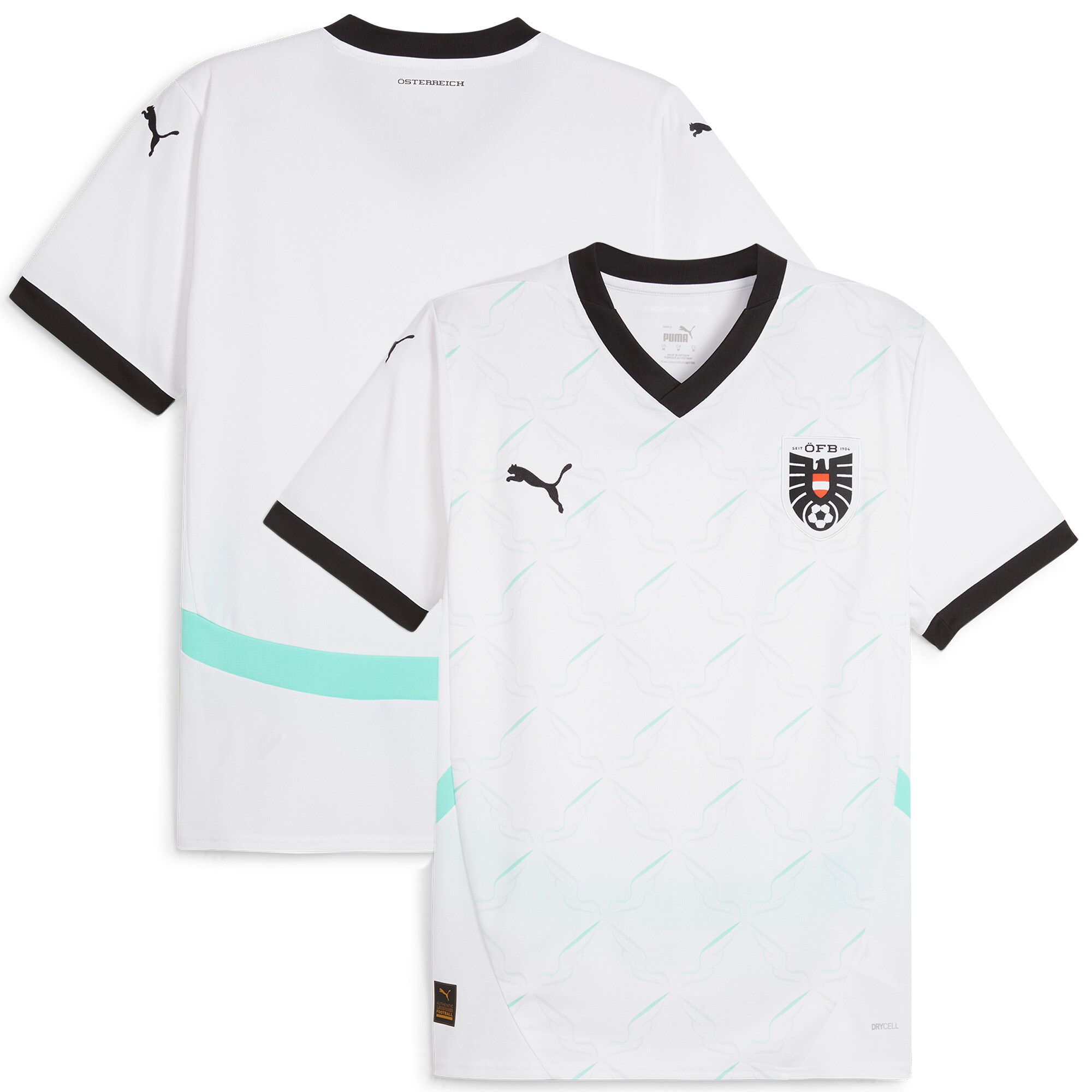 austria national team puma 2024 away replica jersey – white Collection | Australia Football Jerseys And World Cup Kits