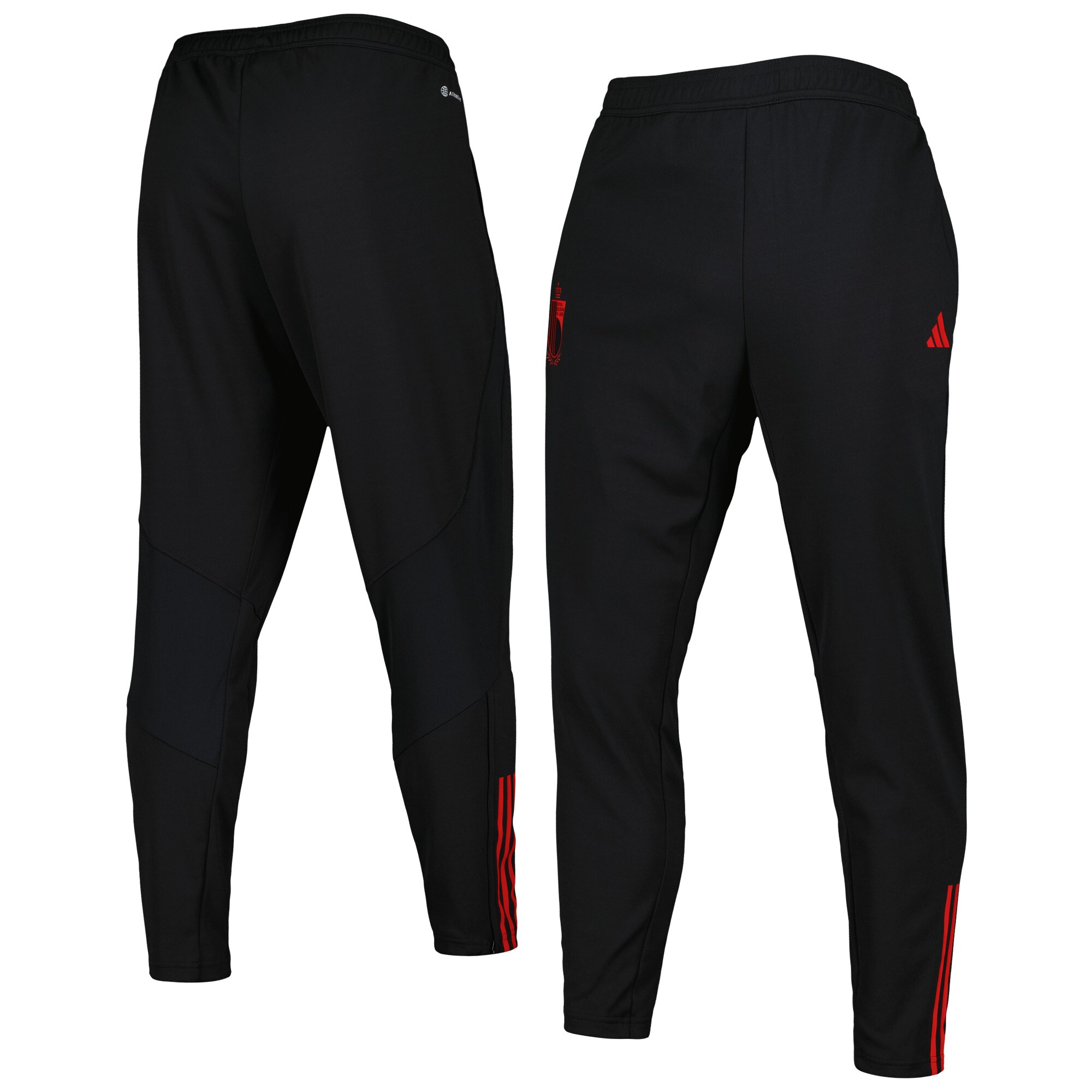 belgium national team adidas club crest aeroready training pants – black Collection | Australia Football Jerseys And World Cup Kits