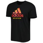 belgium national team adidas dna graphic t-shirt – black Collection | Australia Football Jerseys And World Cup Kits
