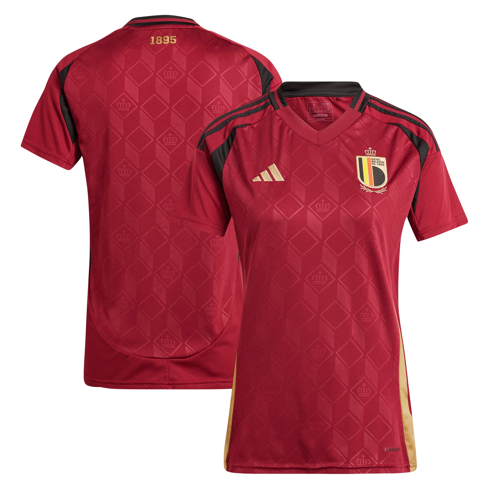 belgium national team adidas womens 2024 home replica jersey – burgundy Collection | Australia Football Jerseys And World Cup Kits