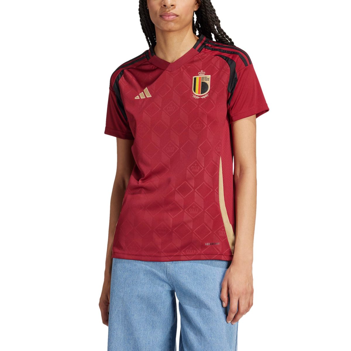 belgium national team adidas womens 2024 home replica jersey – burgundy Collection | Australia Football Jerseys And World Cup Kits