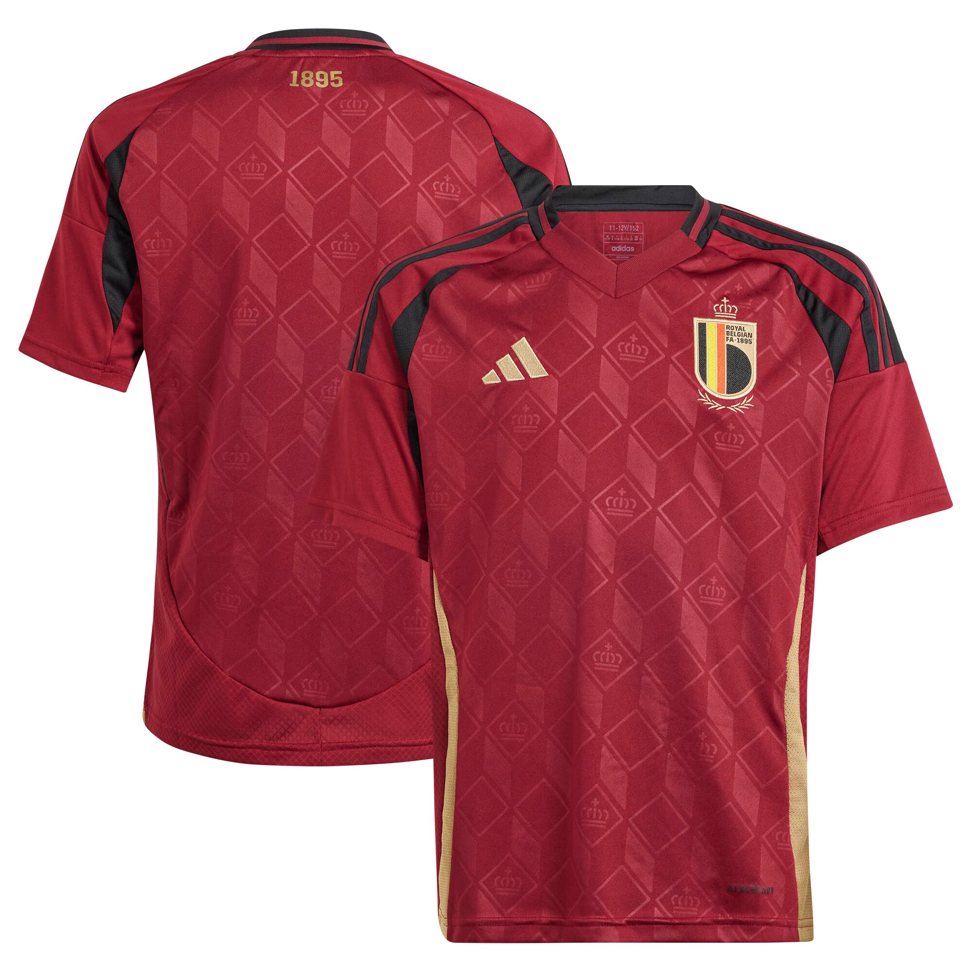 belgium national team adidas youth 2024 home replica jersey – burgundy Collection | Australia Football Jerseys And World Cup Kits