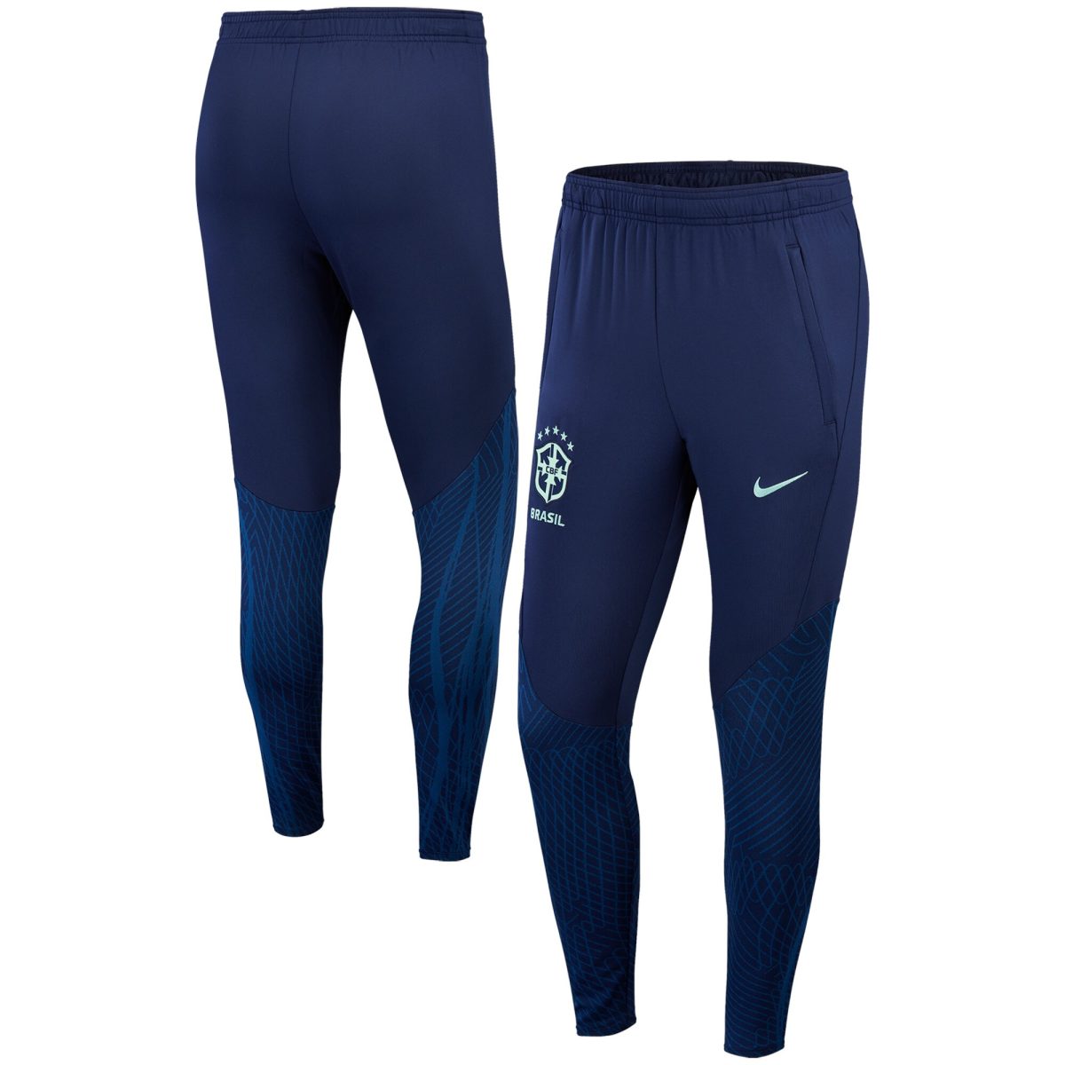brazil national team nike 2022 strike performace track pants – navy Collection | Australia Football Jerseys And World Cup Kits