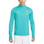 brazil national team nike 2024 academy pro drill performance quarter-zip pullover top – blue Collection | Australia Football Jerseys And World Cup Kits