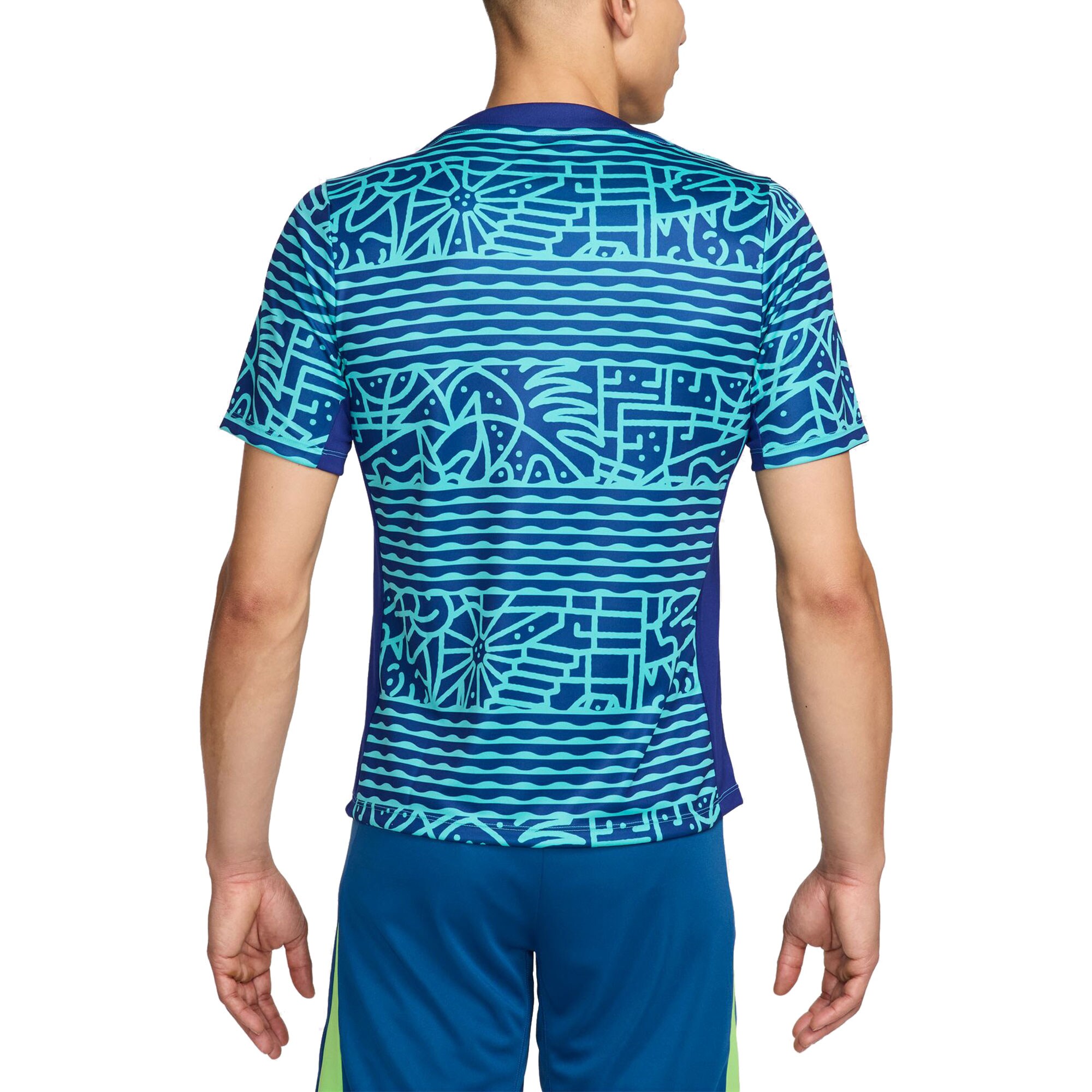 brazil national team nike 2024 academy pro pre-match top – blue Collection | Australia Football Jerseys And World Cup Kits
