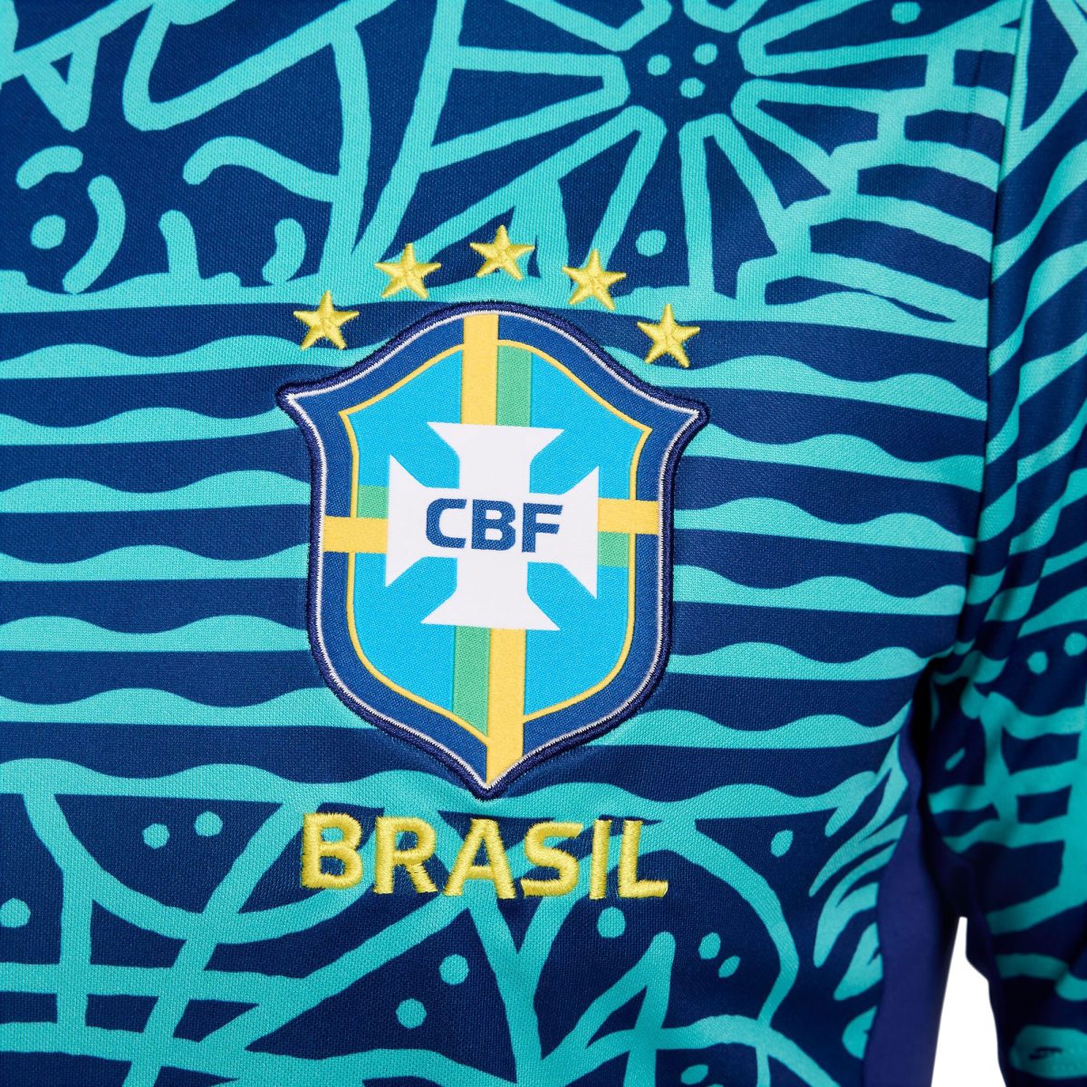 brazil national team nike 2024 academy pro pre-match top – blue Collection | Australia Football Jerseys And World Cup Kits
