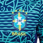 brazil national team nike 2024 academy pro pre-match top – blue Collection | Australia Football Jerseys And World Cup Kits
