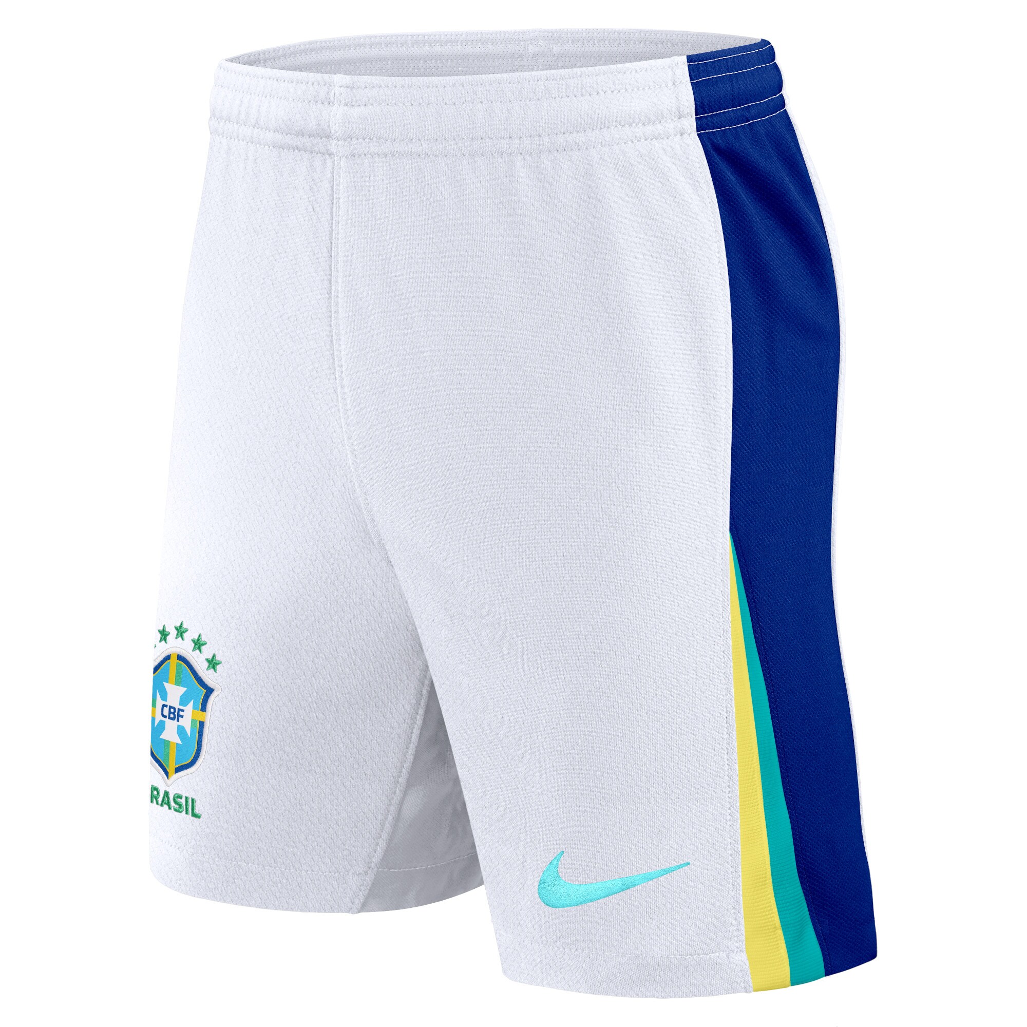 brazil national team nike 2024 away stadium shorts – white Collection | Australia Football Jerseys And World Cup Kits