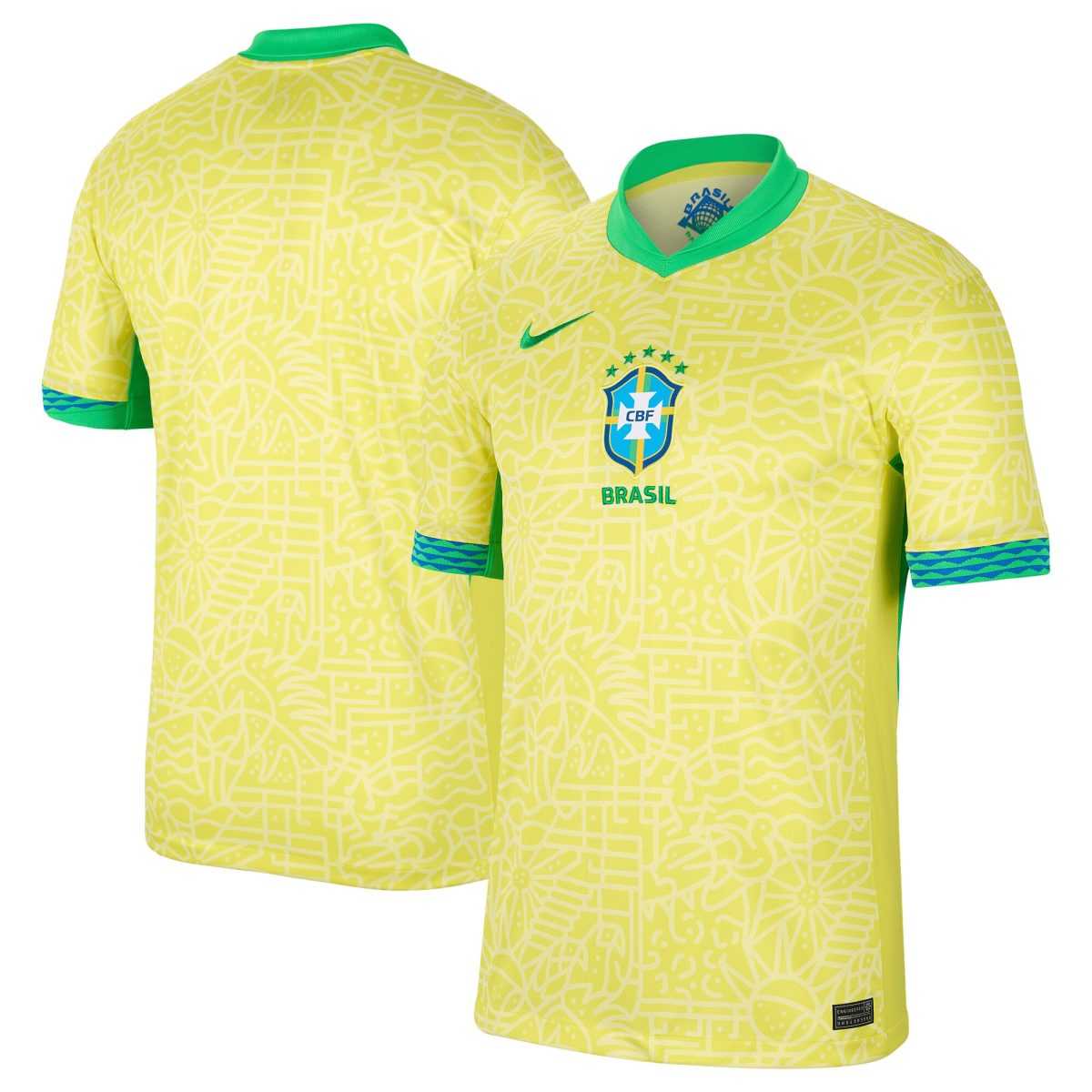 brazil national team nike 2024 home stadium replica jersey – yellow Collection | Australia Football Jerseys And World Cup Kits