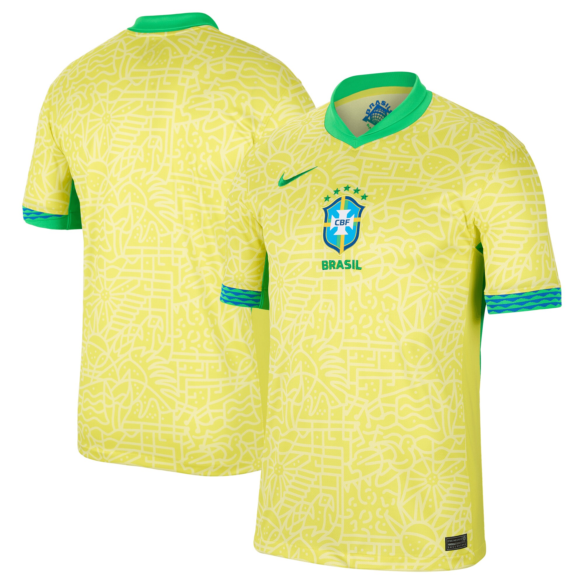 brazil national team nike 2024 home stadium replica jersey – yellow Collection | Australia Football Jerseys And World Cup Kits