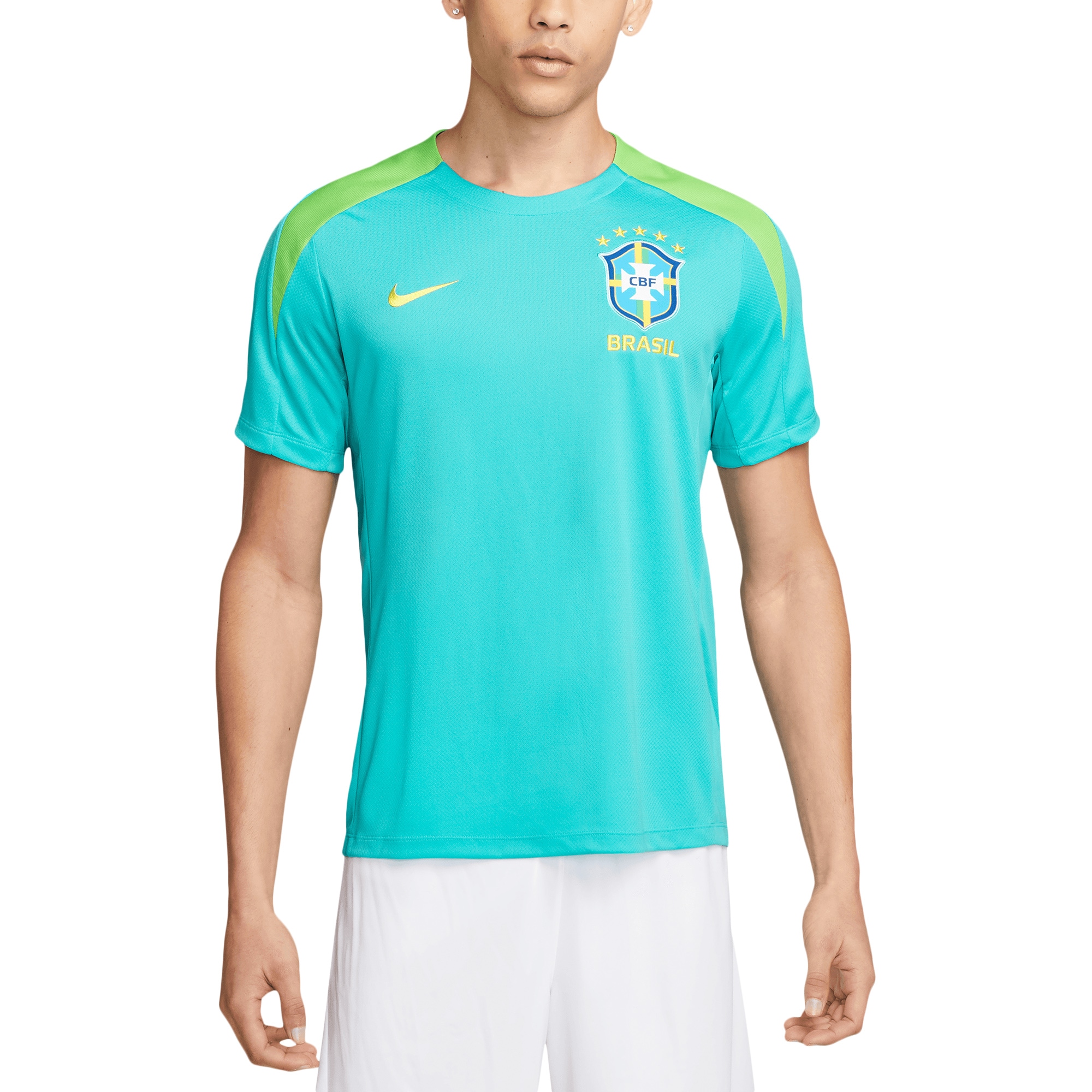 brazil national team nike 2024 strike performance top – aqua Collection | Australia Football Jerseys And World Cup Kits