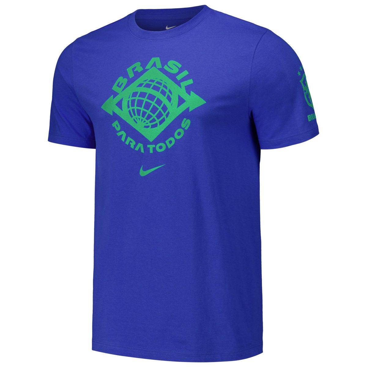 brazil national team nike localized core cotton t-shirt – royal Collection | Australia Football Jerseys And World Cup Kits