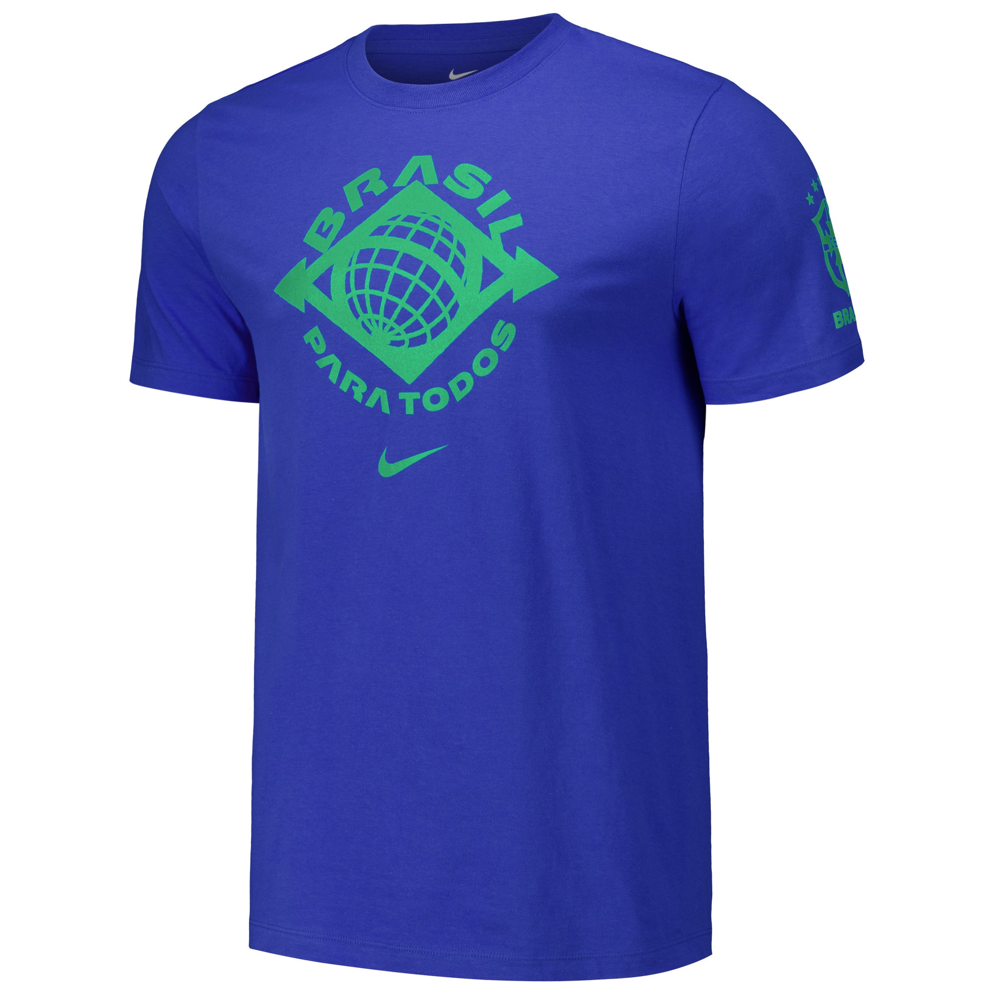 brazil national team nike localized core cotton t-shirt – royal Collection | Australia Football Jerseys And World Cup Kits