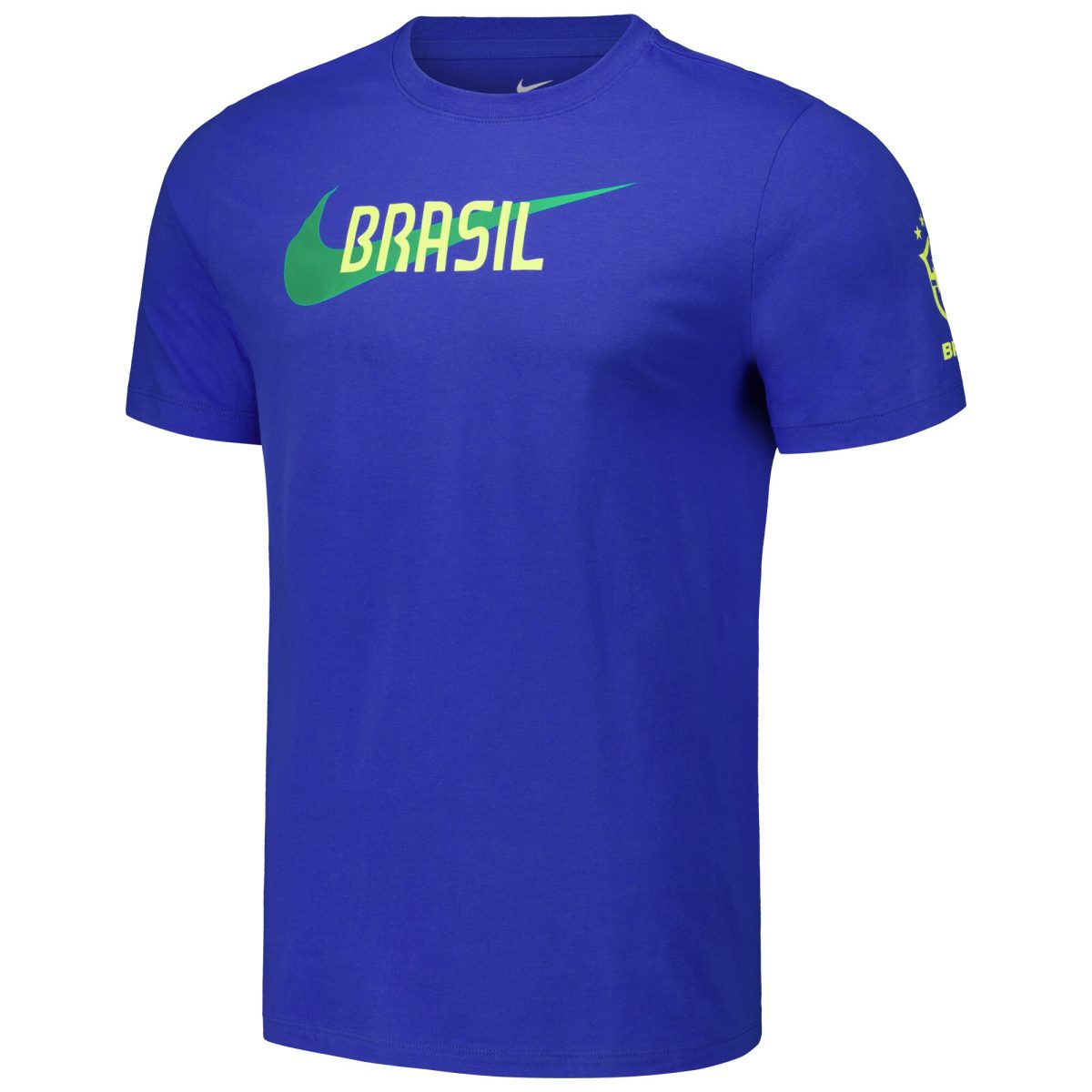 brazil national team nike swoosh core t-shirt – royal Collection | Australia Football Jerseys And World Cup Kits