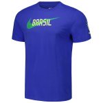 brazil national team nike swoosh core t-shirt – royal Collection | Australia Football Jerseys And World Cup Kits